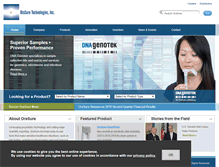 Tablet Screenshot of orasure.com